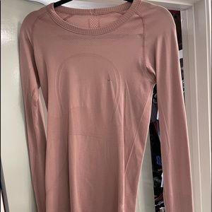 LuLu Lemon long sleeve swiftly tech shirt